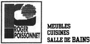P ROGER POISSONNET MEUBLES CUISINES SALLE DE BAINS_logo