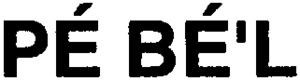 PÉ BÉ'L_logo