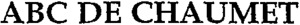 ABC DE CHAUMET_logo