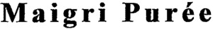 Maigri Purée_logo