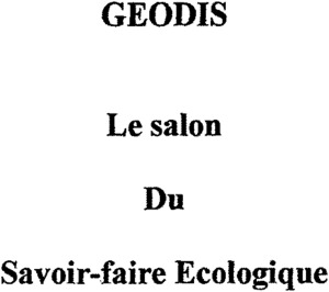 GEODIS Le salon Du Savoir-faire Ecologique_logo