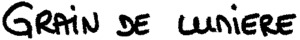 GRAIN DE LUMIERE_logo