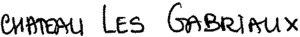CHATEAU LES GABRIAUX_logo