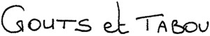 GOUTS et TABOU_logo