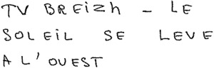 TV BREIZH  LE SOLEIL SE LEVE A L'OUEST_logo