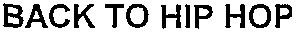 BACK TO HIP HOP_logo