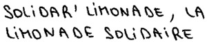 SOLIDAR'LIMONADE, LA LIMONADE SOLIDAIRE_logo