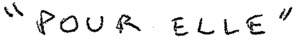  POUR ELLE _logo