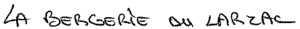 LA BERGERIE DU LARZAC_logo
