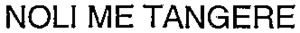 NOLI ME TANGERE_logo
