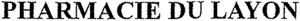 PHARMACIE DU LAYON_logo