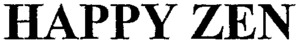 HAPPY ZEN_logo