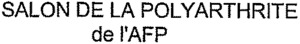 SALON DE LA POLYARTHRITE de l'AFP_logo