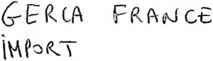 GERCA FRANCE IMPORT_logo