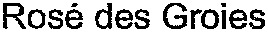Rosé des Groies_logo