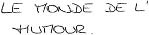 LE MONDE DE L'HUMOUR_logo