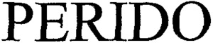 PERIDO_logo