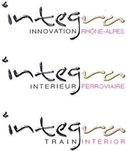INTEGRA INNOVATION RHONES-ALPES INTEGRA INTERIEUR FERROVIAIRE INTEGRA TRAIN INTERIOR_logo