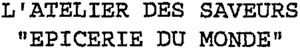 L'ATELIER DES SAVEURS  EPICERIE DU MONDE _logo