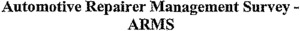Automotive Repairer Management Survey  ARMS_logo