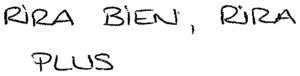 RIRA BIEN, RIRA PLUS_logo