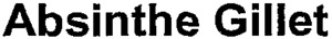 Absinthe Gillet_logo