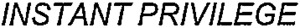 INSTANT PRIVILEGE_logo