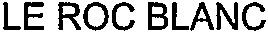 LE ROC BLANC_logo