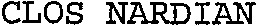 CLOS NARDIAN_logo