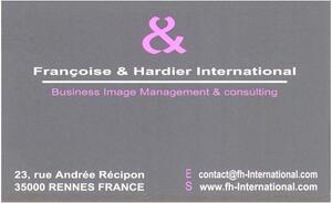 FRANÇOISE & HARDIER INTERNATIONAL BUSINESS IMAGE MANAGEMENT & CONSULTING WWW.FH-INTERNATIONAL.COM_logo
