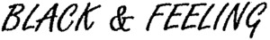 BLACK & FEELING_logo