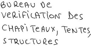 BUREAU DE VERIFICATION DES CHAPITEAUX, TENTES, STRUCTURES_logo