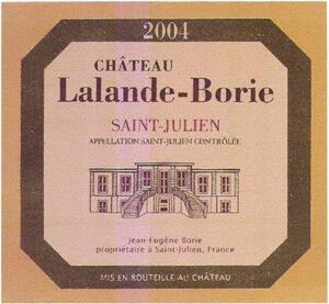 CHÂTEAU Lalande-Borie_logo