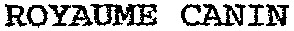 ROYAUME CANIN_logo