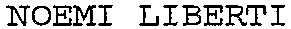 NOEMI LIBERTI_logo