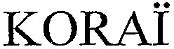 KORAÏ_logo