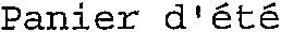 Panier d'été_logo