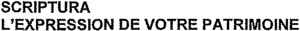 SCRIPTURA L'EXPRESSION DE VOTRE PATRIMOINE_logo