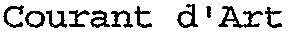 Courant d'Art_logo