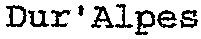 Dur'Alpes_logo
