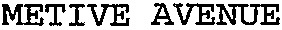 METIVE AVENUE_logo