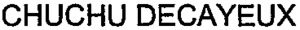CHUCHU DECAYEUX_logo