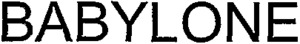 BABYLONE_logo