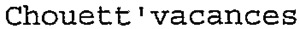 Chouett'vacances_logo