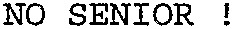 NO SENIOR!_logo
