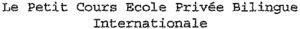 Le Petit Cours Ecole Privée Bilingue Internationale_logo