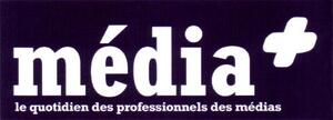 MEDIA + LE QUOTIDIEN DES PROFESSIONNELS DES MEDIAS_logo