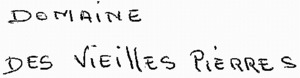 DOMAINE DES VIEILLES PIERRES_logo