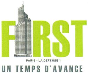 FIRST PARIS LA DEFENSE 1 UN TEMPS D'AVANCE_logo