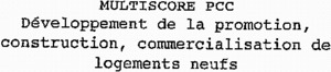 MULTISCORE PCC Développement de la promotion, construction, commercialisation de logements neufs_logo